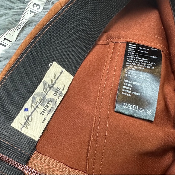 CRVY Real Deal Slit Vegan Suede Pants size 31 - Picture 10 of 11